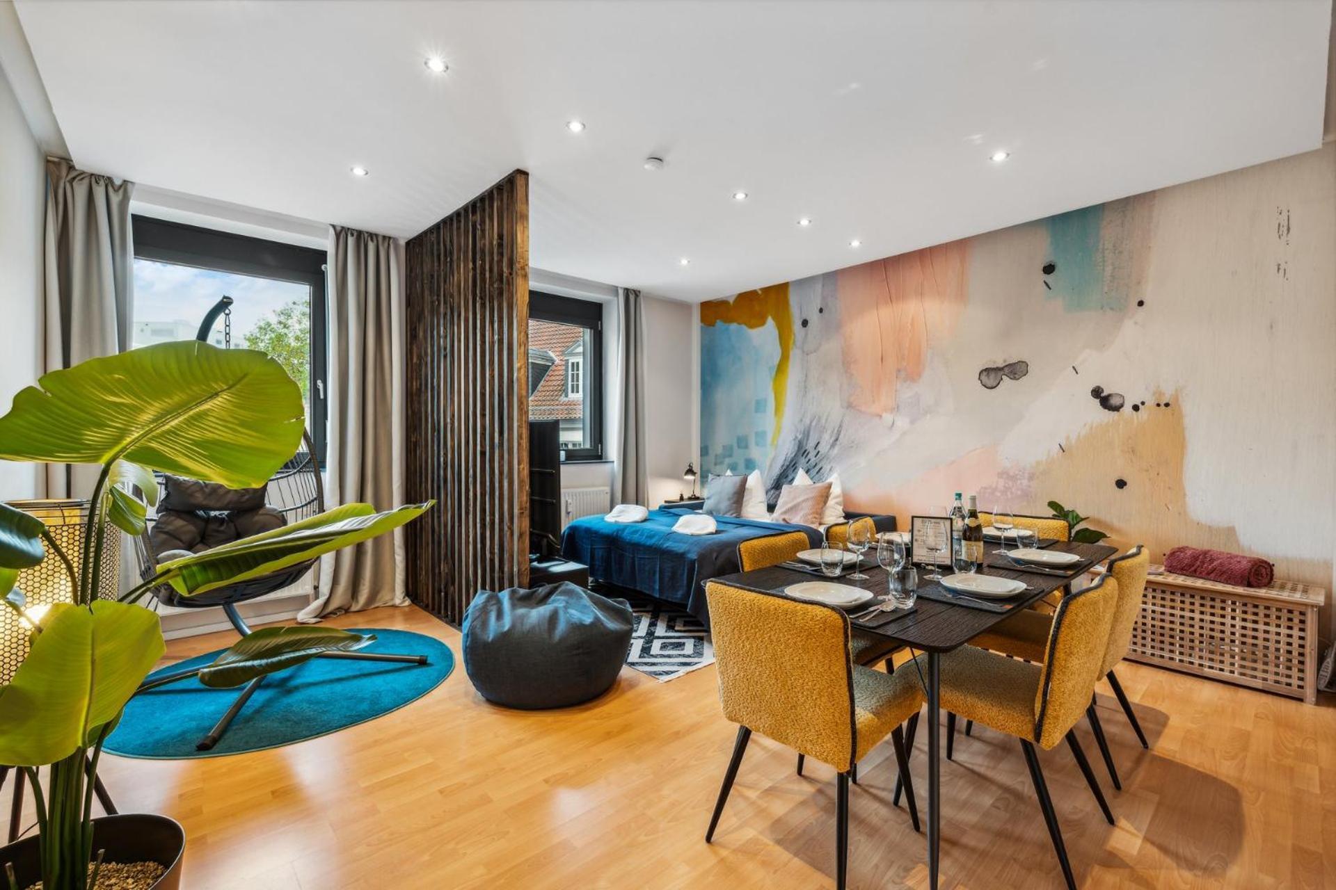 Maremar - City Design Apartment - 2 Schlafzimmer - Luxus Boxspringbetten - Kueche - Highspeed Wifi - Arbeitsplaetze Braunschweig Buitenkant foto