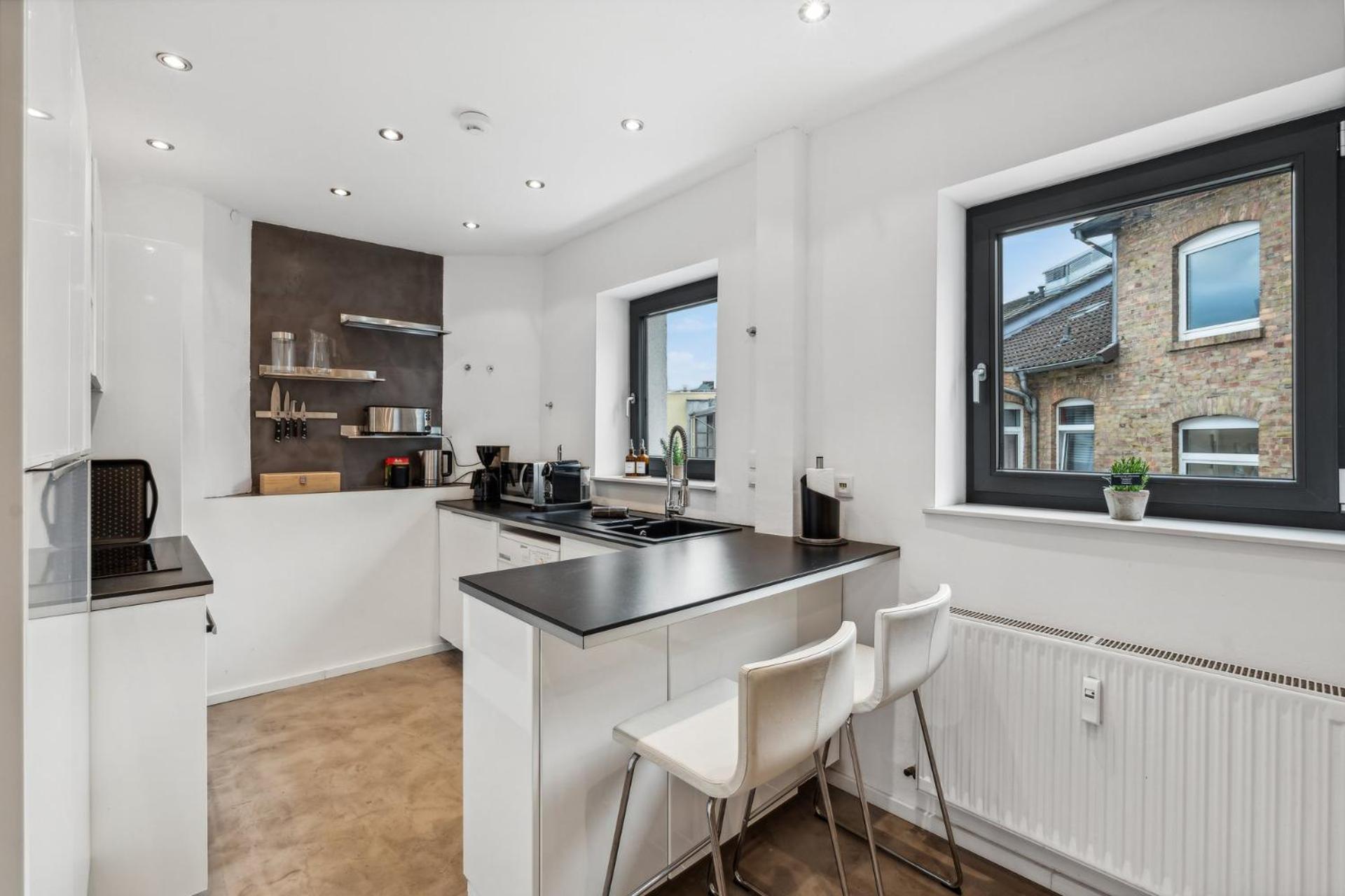 Maremar - City Design Apartment - 2 Schlafzimmer - Luxus Boxspringbetten - Kueche - Highspeed Wifi - Arbeitsplaetze Braunschweig Buitenkant foto